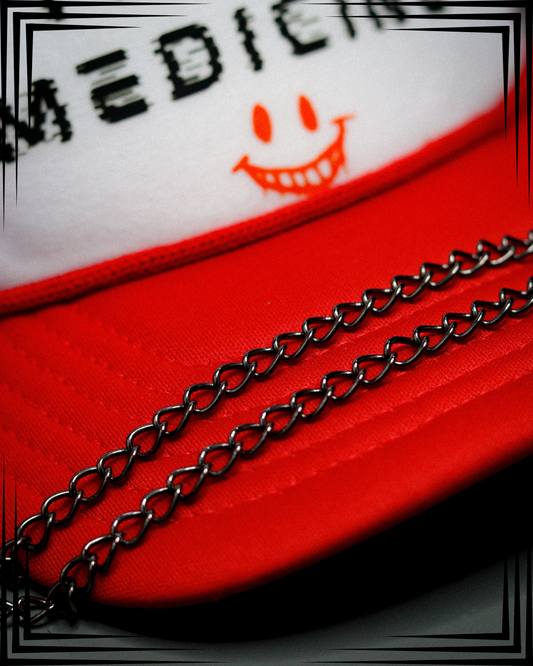 Gunmetal Double Hat Chain