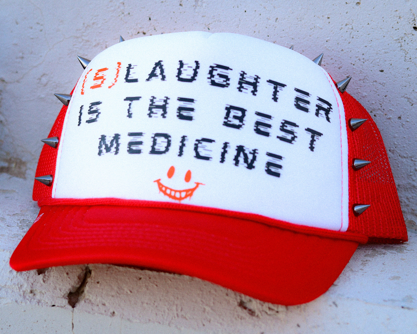 Red Slaughter Trucker Hat