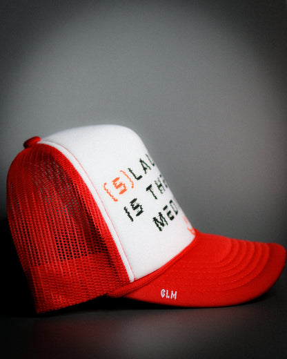 Red Slaughter Trucker Hat