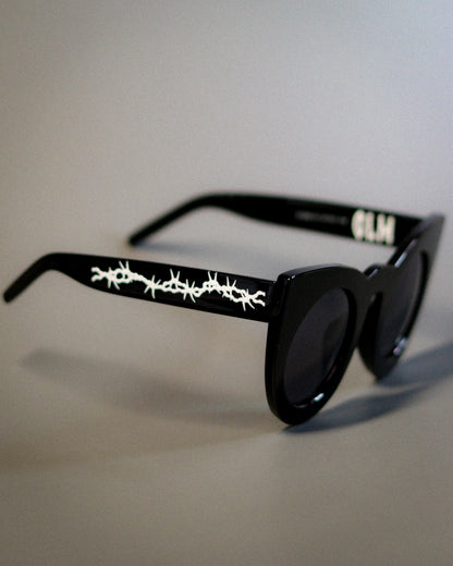 White Barbed Wire Sunnies