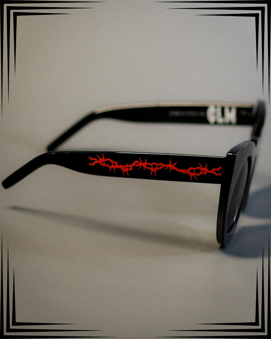 Red Barbed Wire Sunnies